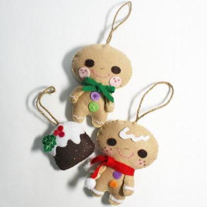 Gingerbread Bebe and Christmas Pudd..
