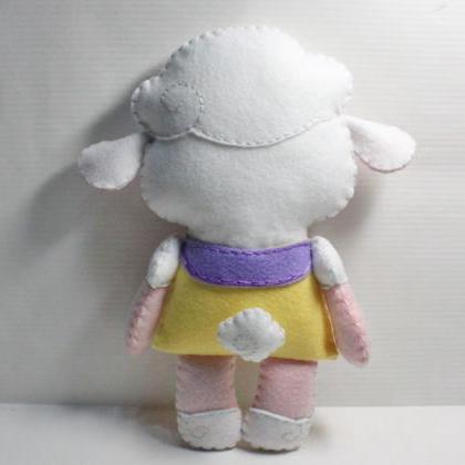 Little Lamb Mia - PDF Doll Pattern