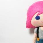 Pinky girl - PDF Doll Pattern