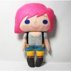 Pinky Girl - Pdf Doll Patt..